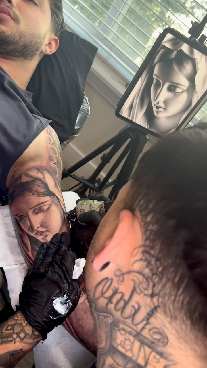 Portrait Tattoo by Alfredo
